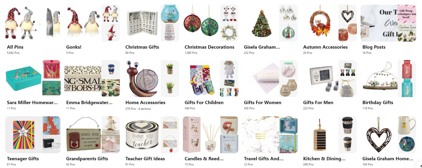 Gifts from Handpicked Pinterest Page